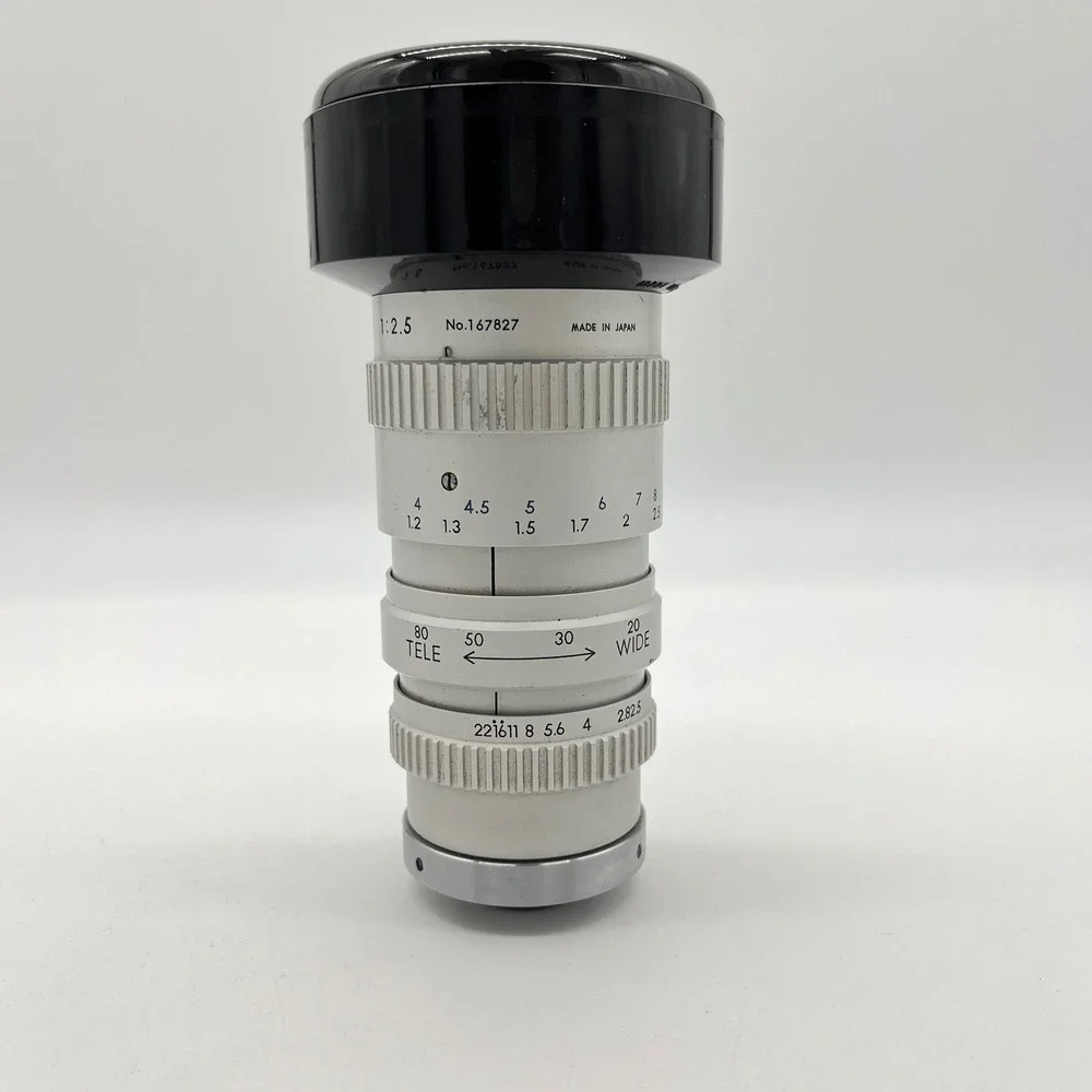 Sony TV Zoom Lens f=20-80mm 1:2.5 Vintage Camera Lens Japan‎ No.167827